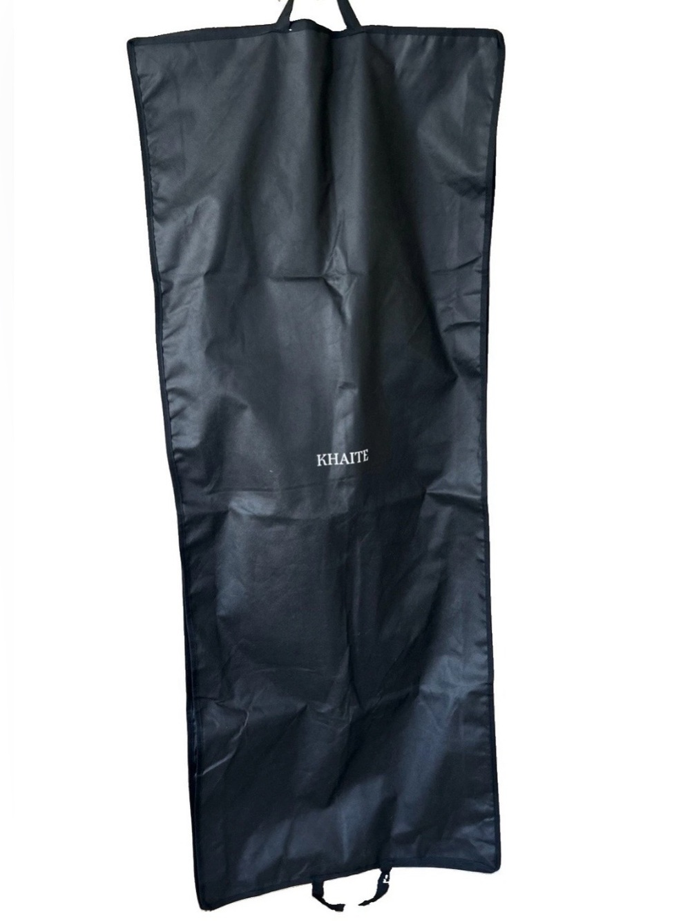 KHAITE Black Full Length Garment Bag 62” x 24” Zippered Hanging Storage Cover